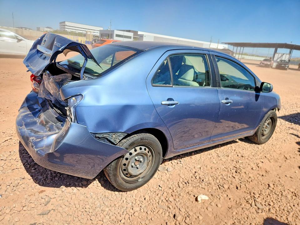2007 Toyota Yaris VIN JTDBT923171158363 COPART salvage auction — REAR END, Az - Cert Of Title - Salvage, sold $175 on 2026-07-28 (photo 3)