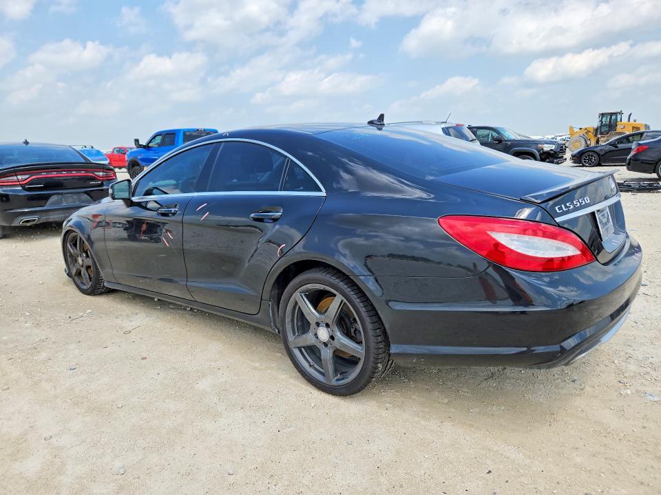 2014 Mercedes-benz VIN WDDLJ7DB2EA122851 COPART salvage auction — UNDERCARRIAGE, Tx - Salvage Vehicle Title, sold $350 on 2026-07-30 (photo 2)