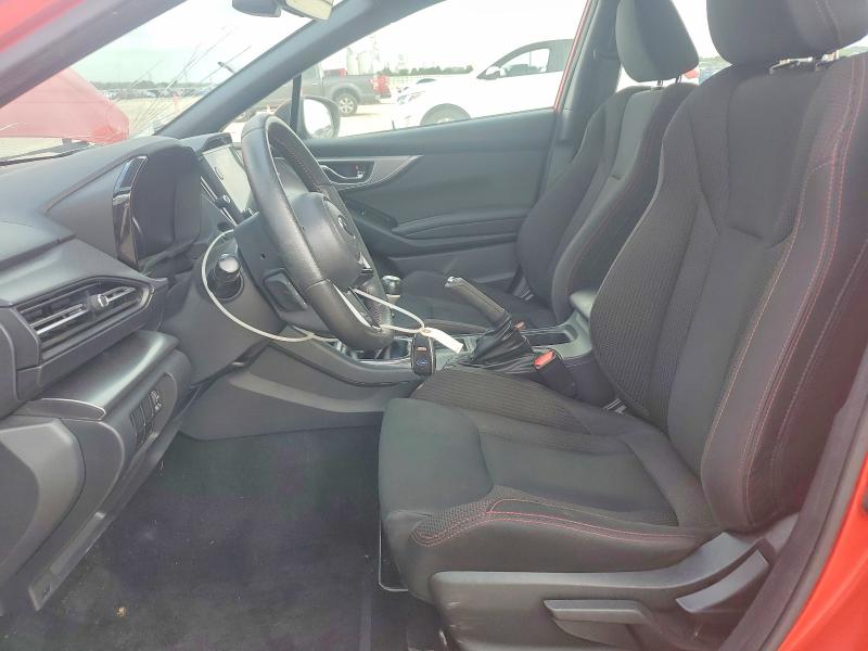 2022 Subaru Wrx VIN JF1VBAF67N9007439 COPART salvage auction — FRONT END, Tx - Certificate Of Title (P), sold $11,800 on 2026-07-27 (photo 7)