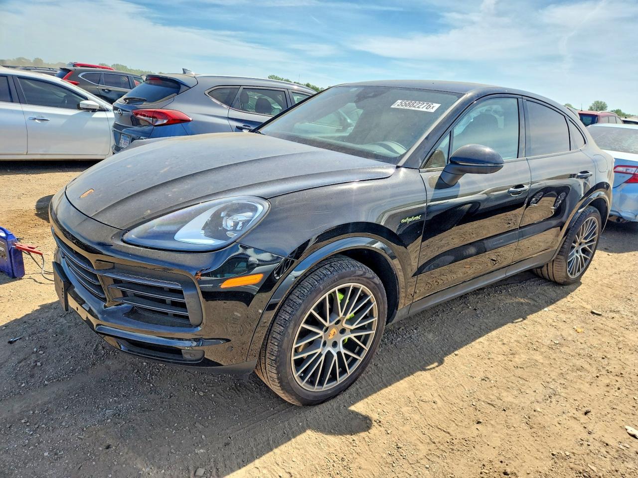 2023 Porsche Cayenne VIN WP1BE2AY7PDA28342 COPART salvage auction — Front End, IL - SALVAGE CERTIFICATE, sold $32,000 on 2026-08-13 (photo 1)