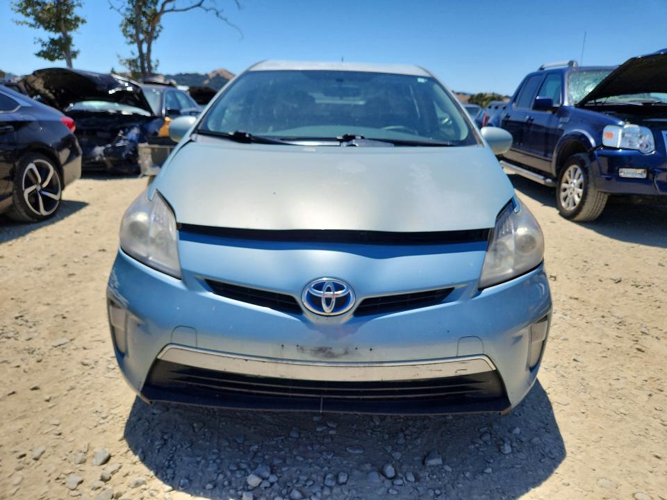2012 Toyota Prius plug-in VIN JTDKN3DP5C3009749 COPART salvage auction — VANDALISM, Ca - Salvage Certificate, sold $4,250 on 2026-07-14 (photo 5)