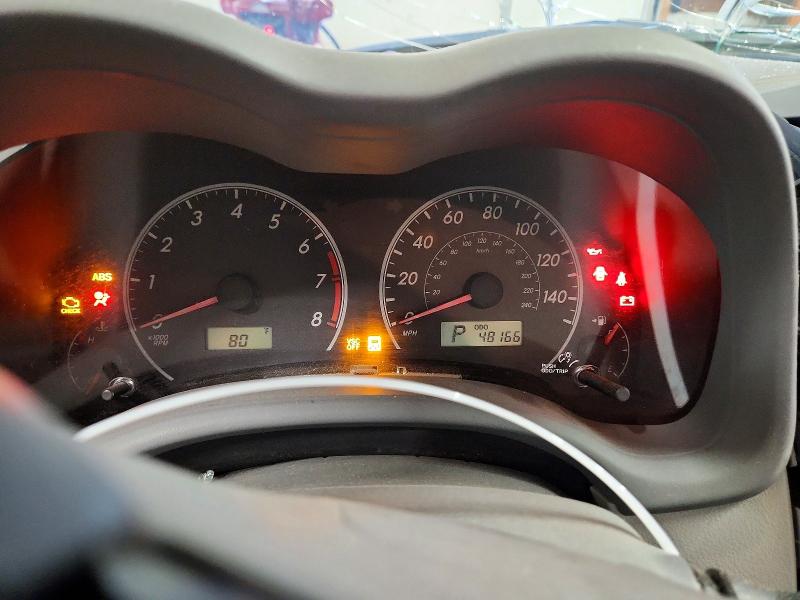 2010 Toyota Corolla VIN JTDBU4EE2A9109646 COPART salvage auction — FRONT END, IL - SALVAGE CERTIFICATE, sold $1,700 on 2026-07-20 (photo 9)