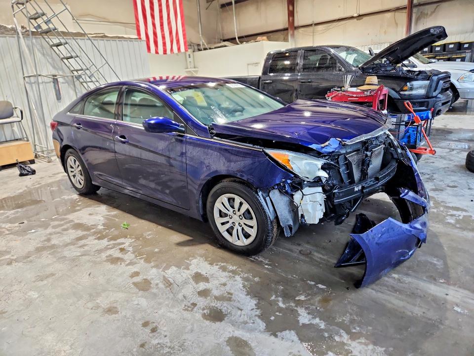 2012 Hyundai Sonata VIN 5NPEB4AC2CH482672 COPART salvage auction — FRONT END, Ok - Cert Of Title-Salvage, sold $700 on 2026-07-22 (photo 4)