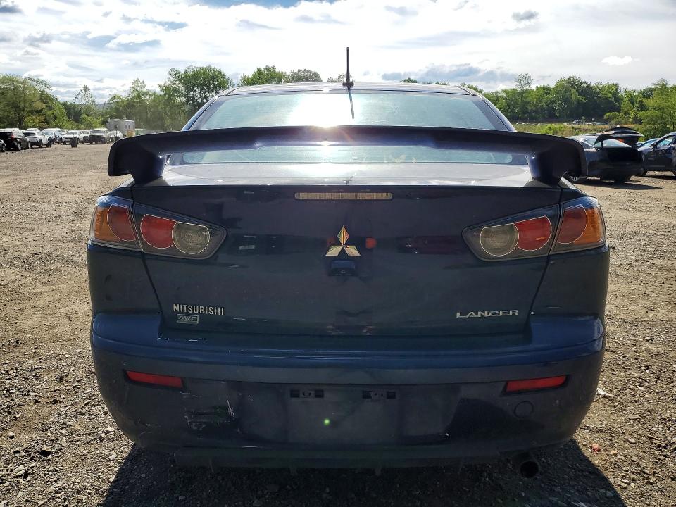2014 Mitsubishi Lancer VIN JA32V2FW2EU002686 COPART salvage auction — FRONT END, Ny - Mv-907A Salvage Certificate, sold $325 on 2026-07-28 (photo 6)