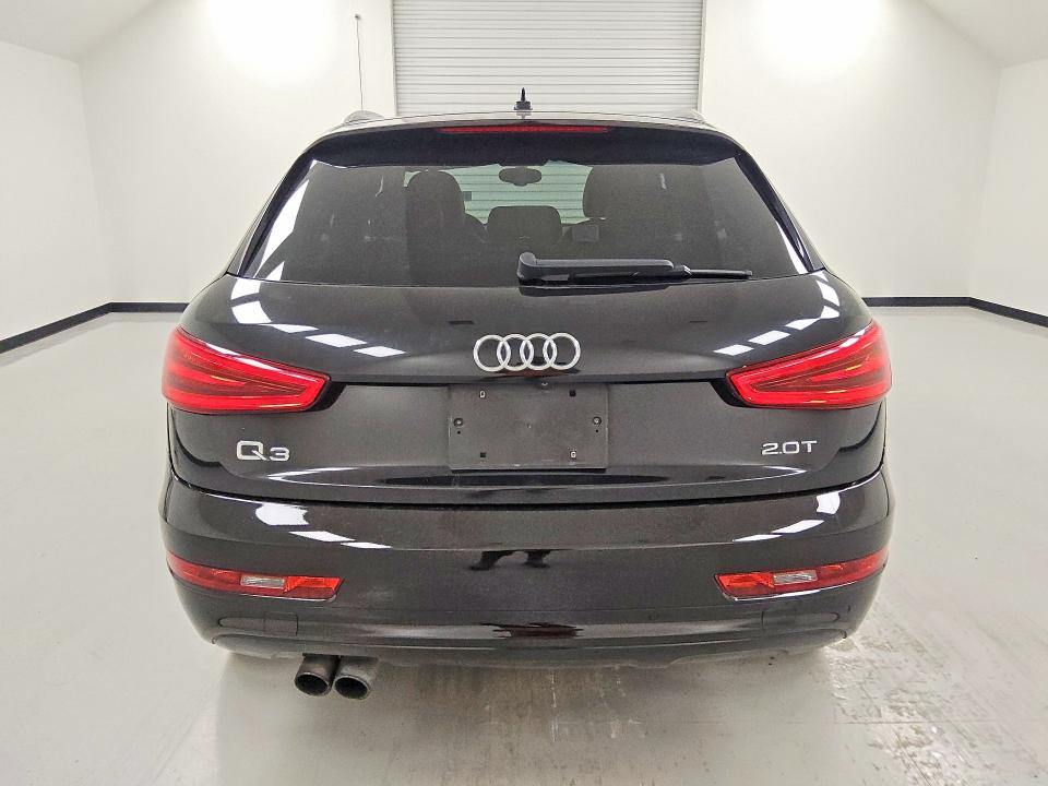 2015 Audi Q3 VIN WA1GFCFS8FR012936 COPART salvage auction — FRONT END, Tx - Certificate Of Title, sold $975 on 2026-07-07 (photo 6)