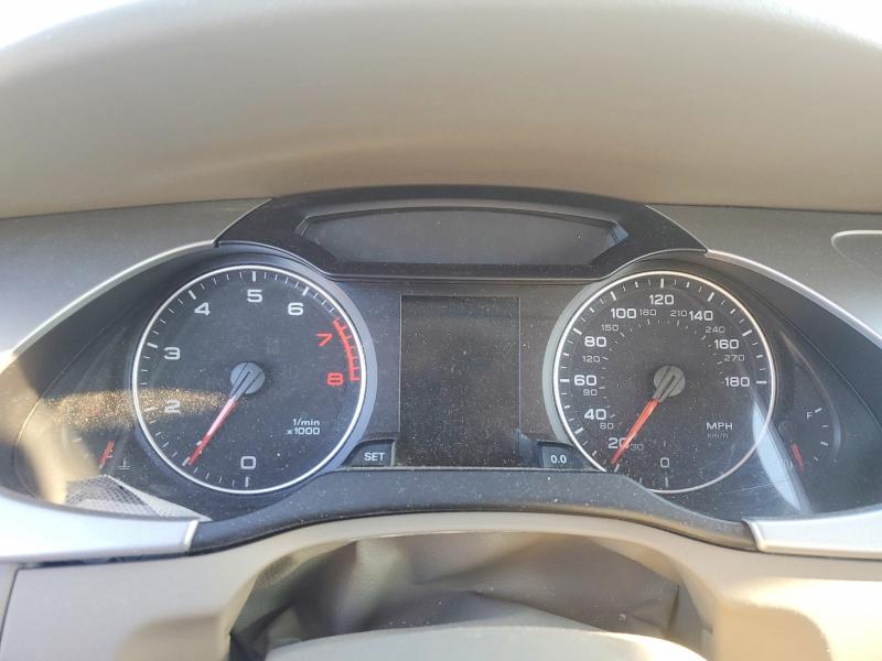 2012 Audi A4 VIN WAUSFAFL9CA001965 COPART salvage auction — FRONT END, Ny - Mv-907A Salvage Certificate, sold $325 on 2026-07-14 (photo 9)