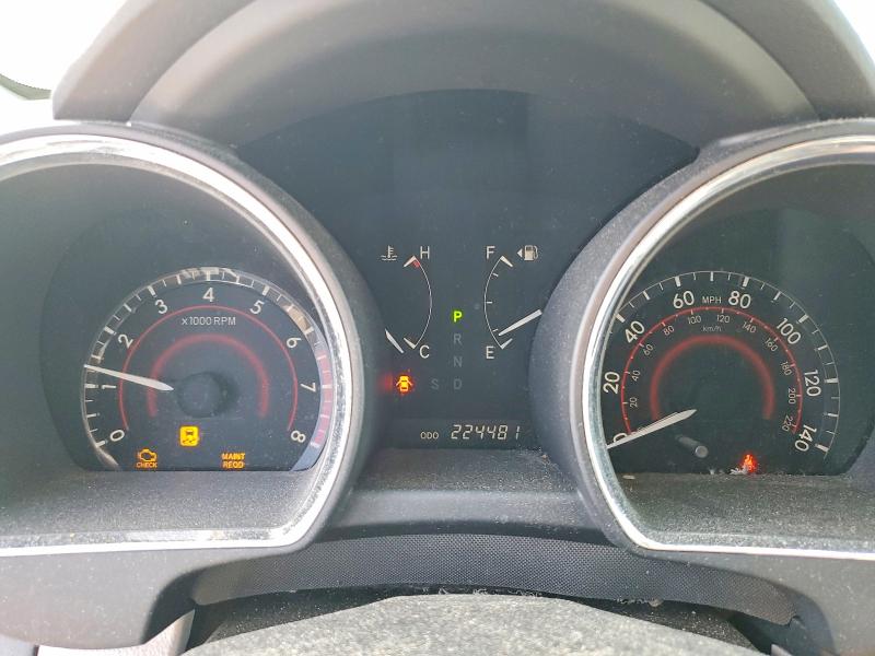 2008 Toyota Highlander VIN JTEDS41A382015629 COPART salvage auction — SIDE, KY - CERT OF TITLE-SALVAGE, sold $1,700 on 2026-07-27 (photo 9)