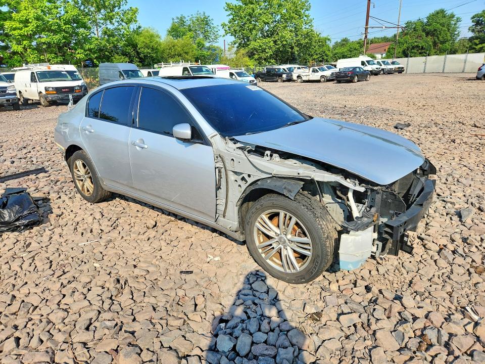 2011 Infiniti G37 VIN JN1CV6AR2BM353224 COPART salvage auction — VANDALISM, Pa - Certificate Of Salvage, sold $400 on 2026-07-20 (photo 4)