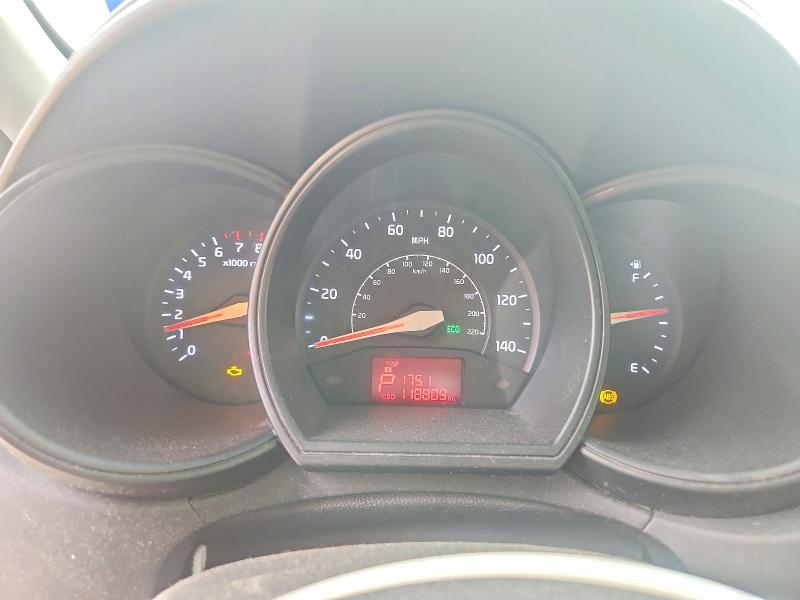 2013 Kia Rio VIN KNADM4A35D6281315 COPART salvage auction — SIDE, Tx - Salvage Vehicle Title, sold $1,200 on 2026-07-08 (photo 9)