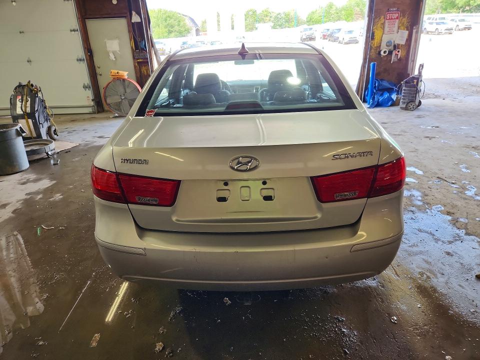 2009 Hyundai Sonata VIN 5NPET46C09H473533 COPART salvage auction — FRONT END, PA - CERTIFICATE OF SALVAGE, sold $700 on 2026-07-02 (photo 6)