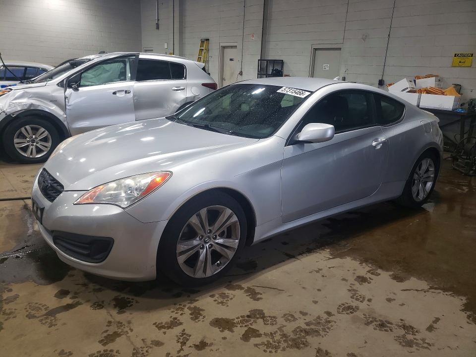 2012 Hyundai Genesis VIN KMHHT6KD8CU067466 COPART salvage auction — REAR END, Ca - Salvage Certificate, sold $550 on 2026-07-31 (photo 1)
