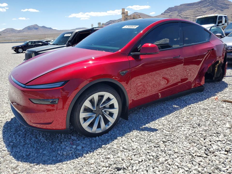 2026 Tesla Model y VIN 7SAYGDEE7TF326607 COPART salvage auction — REAR END, Nv - Salvage Title, sold $18,800 on 2026-07-15 (photo 1)