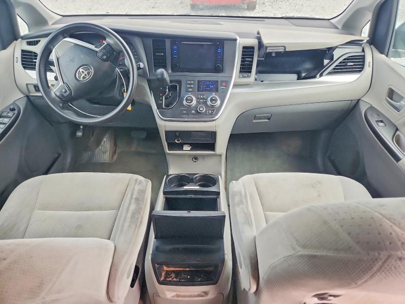 2016 Toyota Sienna VIN 5TDKK3DCXGS727484 COPART salvage auction — FRONT END, Ga - Certificate Of Title (P), sold $4,750 on 2026-07-30 (photo 8)