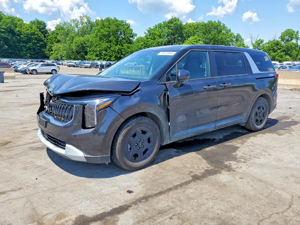2026 Kia Carnival VIN KNDNB5K33T6608987 COPART salvage auction — FRONT END, Ny - Mv-907A Salvage Certificate, sold $10,100 on 2026-07-16 (photo 1)