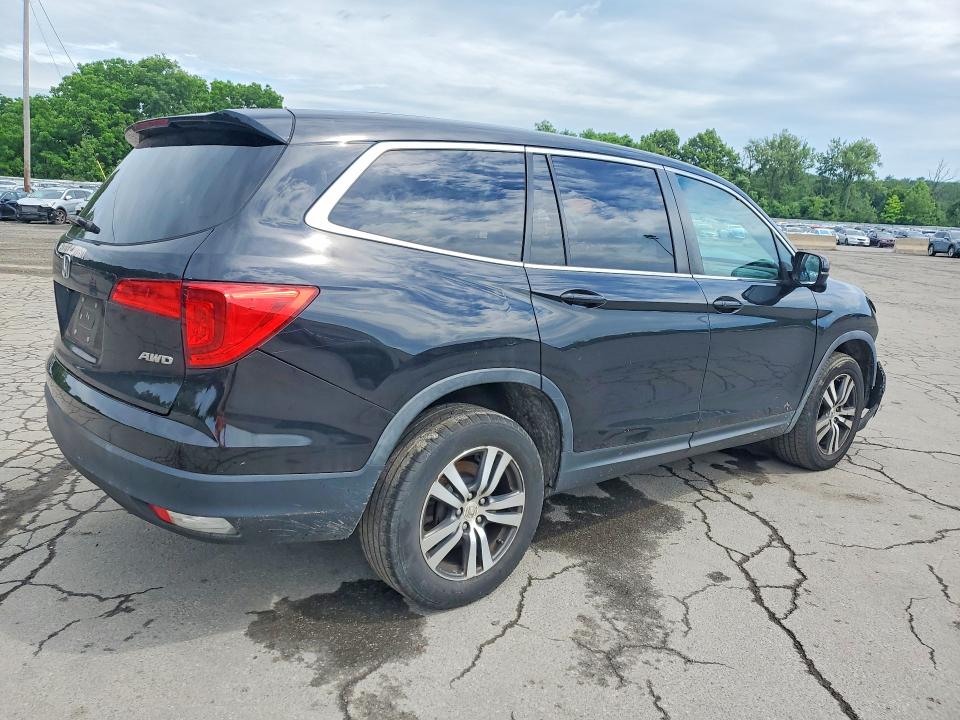 2018 Honda Pilot VIN 5FNYF6H55JB017240 COPART salvage auction — FRONT END, NY - MV-907A SALVAGE CERTIFICATE, sold $1,950 on 2026-07-02 (photo 3)