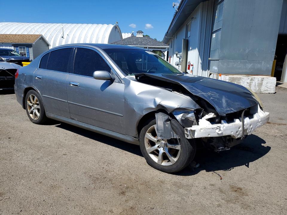 2005 Infiniti G35 VIN JNKCV51FX5M306202 COPART salvage auction — FRONT END, Ct - Cert Of Title-Salvage, sold $475 on 2026-07-09 (photo 4)