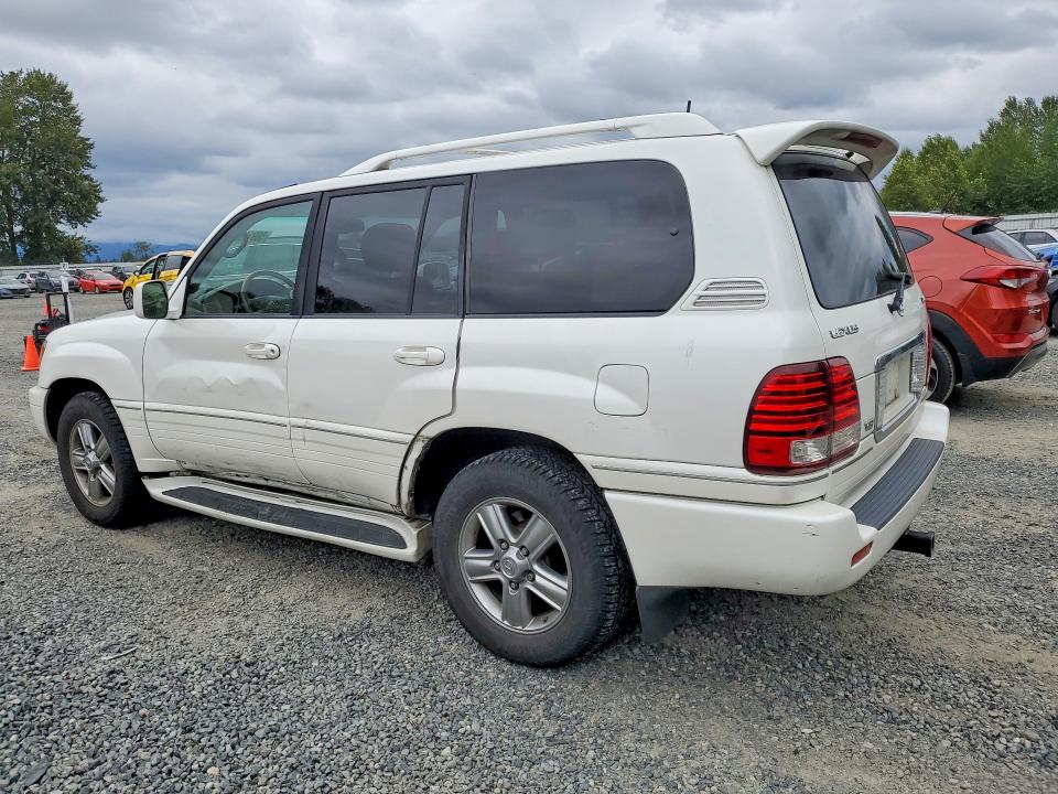 2006 Lexus Lx 470 VIN JTJHT00WX64018342 COPART salvage auction — SIDE, WA - BILL OF SALE, sold $7,100 on 2026-07-13 (photo 2)