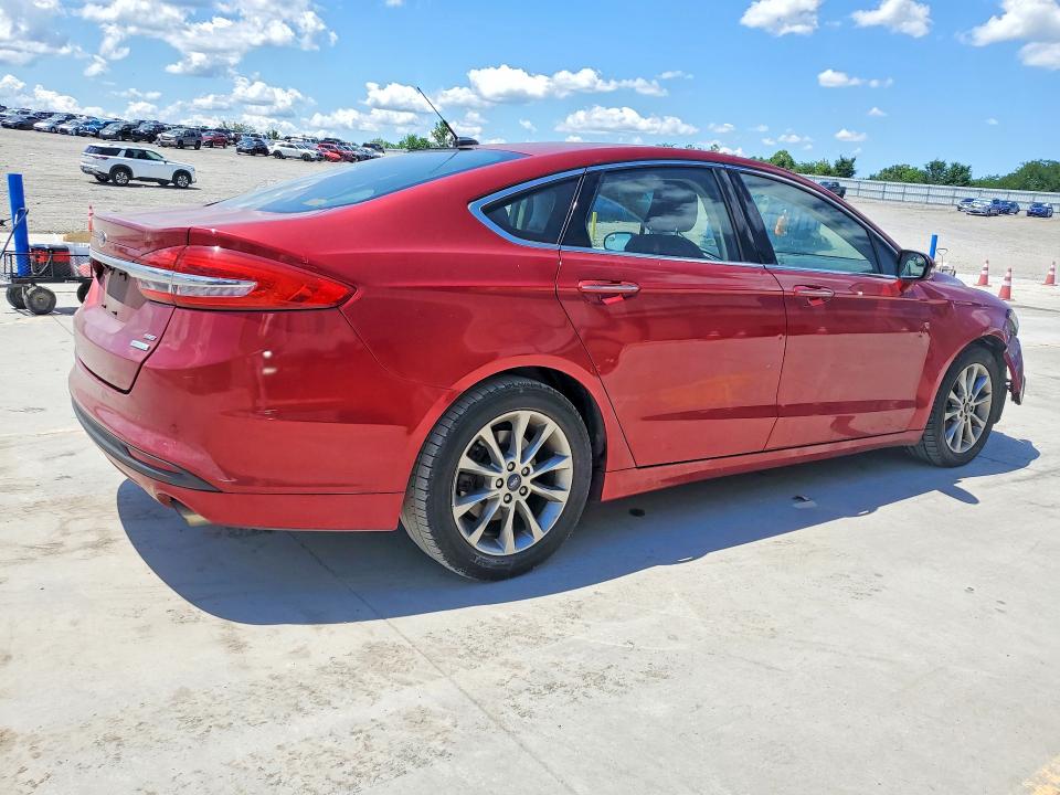 2017 Ford Fusion VIN 3FA6P0HD2HR203972 COPART salvage auction — FRONT END, Ky - Cert Of Title-Salvage, sold $1,850 on 2026-07-09 (photo 3)