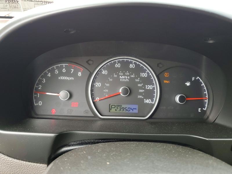 2009 Hyundai Elantra VIN KMHDU46D09U825223 COPART salvage auction — FRONT END, Pa - Certificate Of Salvage, sold $400 on 2026-07-31 (photo 9)