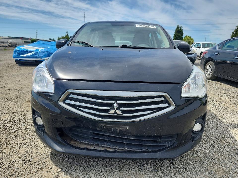 2017 Mitsubishi VIN ML32F3FJ7HHF14584 COPART salvage auction — REAR END, Or - Salvage Title Certificate, sold $200 on 2026-07-28 (photo 5)