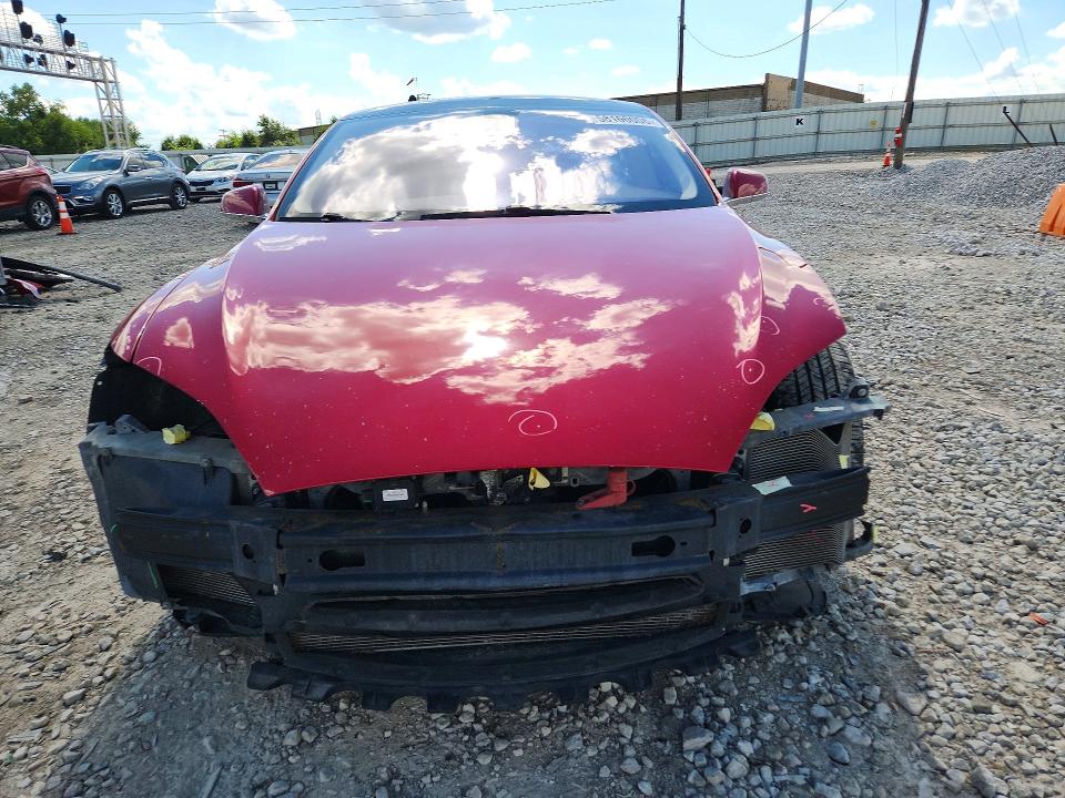 2014 Tesla VIN 5YJSA1H17EFP30229 COPART salvage auction — FRONT END, OH - CERT OF TITLE-SALVAGE, sold $2,800 on 2026-07-24 (photo 5)
