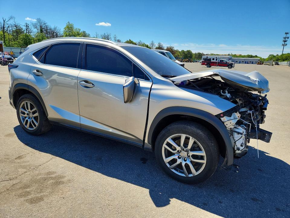 2015 Lexus Nx VIN JTJBARBZ8F2042092 COPART salvage auction — FRONT END, NY - MV-907A SALVAGE CERTIFICATE, sold $2,450 on 2026-07-15 (photo 4)