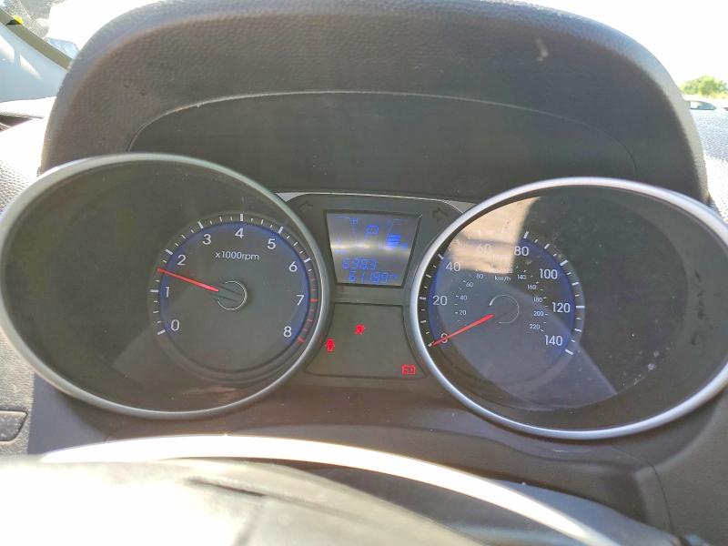 2014 Hyundai Tucson VIN KM8JTCAF0EU940763 COPART salvage auction — FRONT END, IN - CERT OF TITLE-SALVAGE TITLE, sold $825 on 2026-07-27 (photo 9)