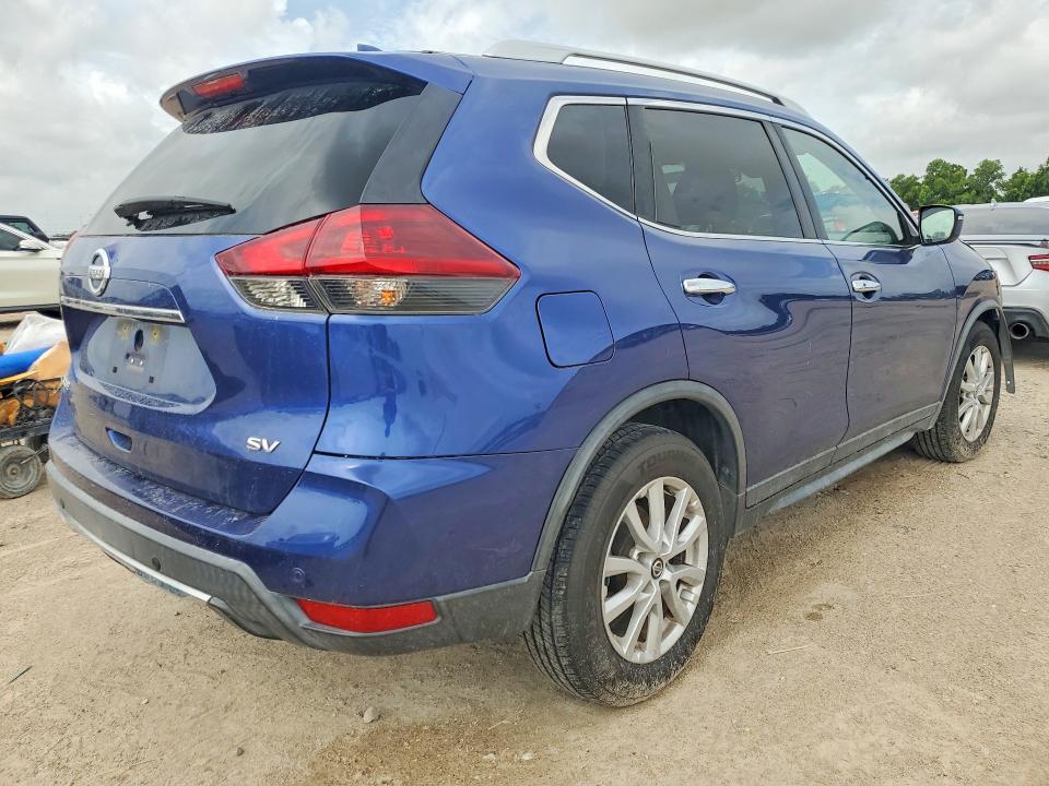 2020 Nissan Rogue VIN KNMAT2MT5LP537065 COPART salvage auction — FRONT END, TX - SALVAGE VEHICLE TITLE, sold $4,200 on 2026-07-24 (photo 3)