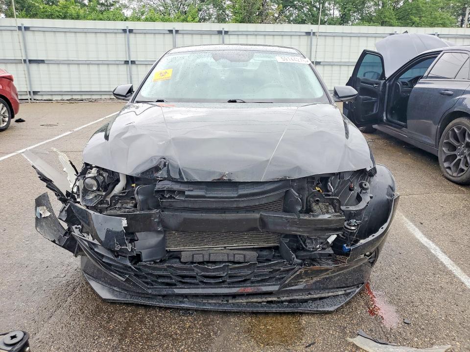 2022 Hyundai Elantra VIN 5NPLM4AG1NH075109 COPART salvage auction — FRONT END, OH - CERT OF TITLE-SALVAGE, sold $3,150 on 2026-07-17 (photo 5)