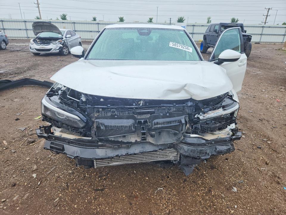 2022 Honda Civic VIN JHMFE1F79NX009461 COPART salvage auction — FRONT END, Il - Salvage Certificate, sold $3,650 on 2026-07-30 (photo 5)
