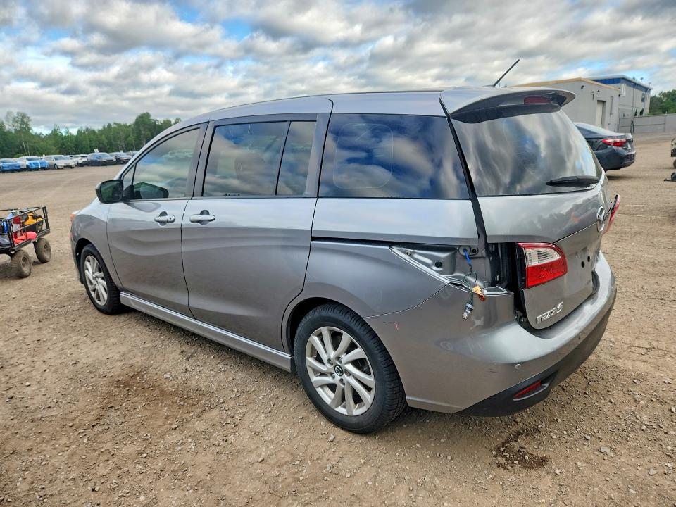 2017 Mazda 5 VIN JM1CW2CL6H0194610 COPART salvage auction — REAR END, On - Permit Salvage, sold $2,600 on 2026-07-14 (photo 2)