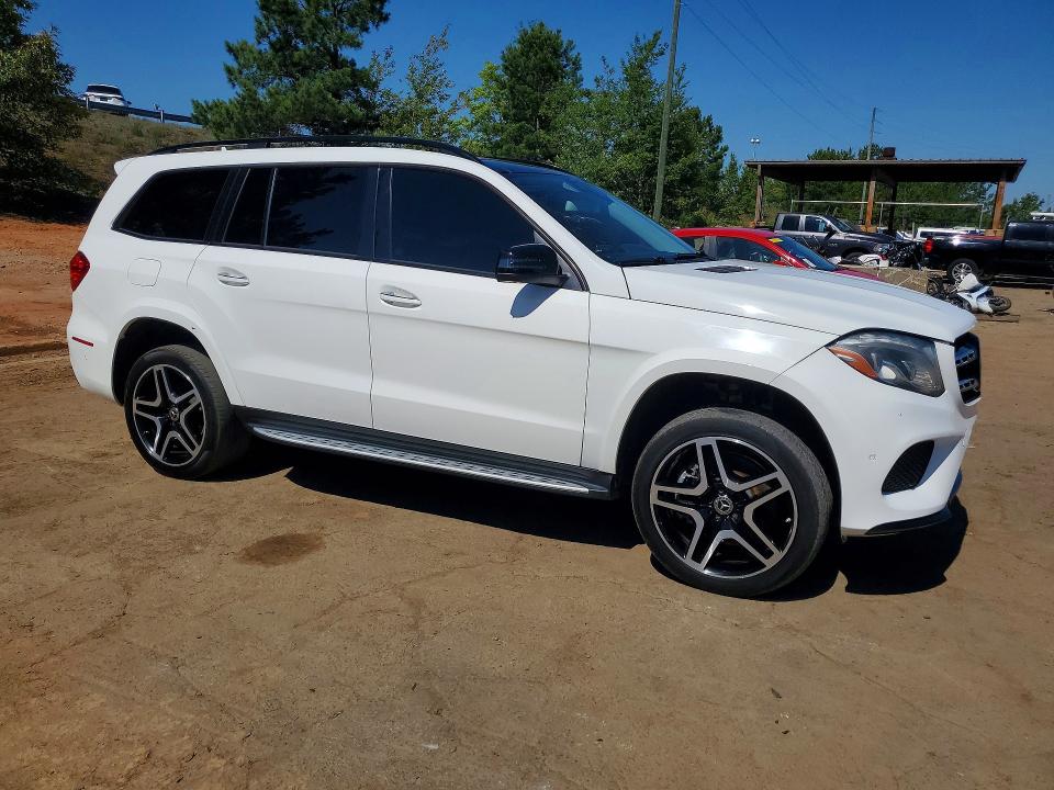 2018 Mercedes-benz Gls-klasse VIN 4JGDF7DE8JB025194 COPART salvage auction — MINOR DENT/SCRATCHES, Nc - Salvage Certificate Of Title (P), sold $14,700 on 2026-07-27 (photo 4)