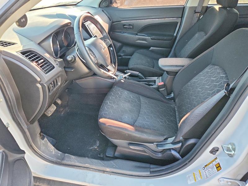 2023 Mitsubishi Outlander VIN JA4ARUAU7PU007379 COPART salvage auction — FRONT END, Wv - Salvage Certificate, sold $5,500 on 2026-08-19 (photo 7)