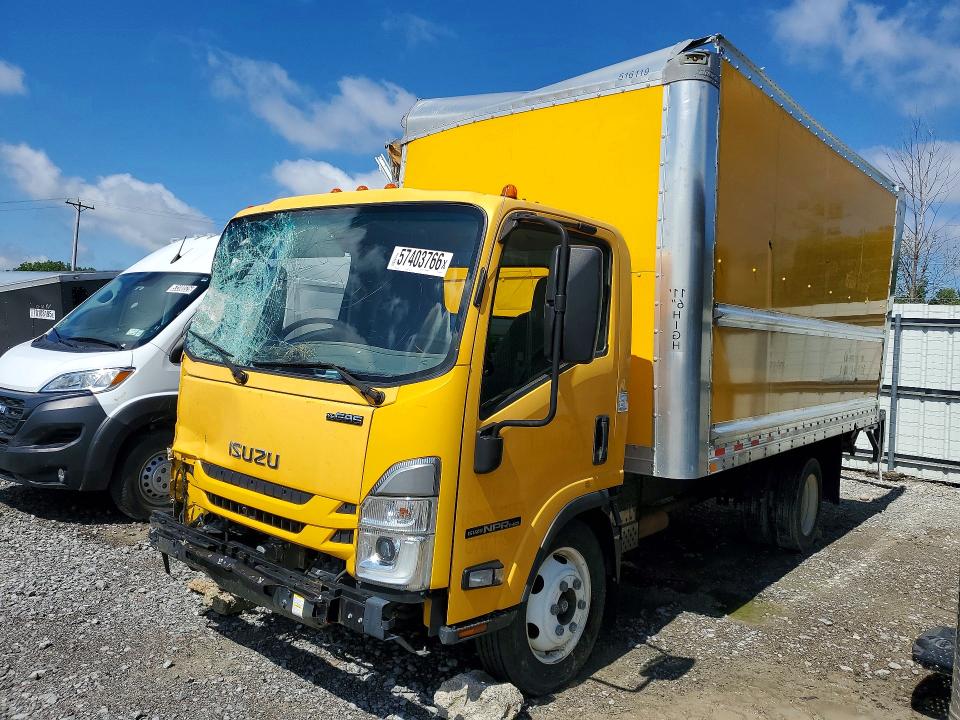 2023 Isuzu Npr hd VIN 54DC4W1DXPS203333 COPART salvage auction — ALL OVER, Az - Cert Of Title - Salvage, sold $2,500 on 2026-08-01 (photo 1)