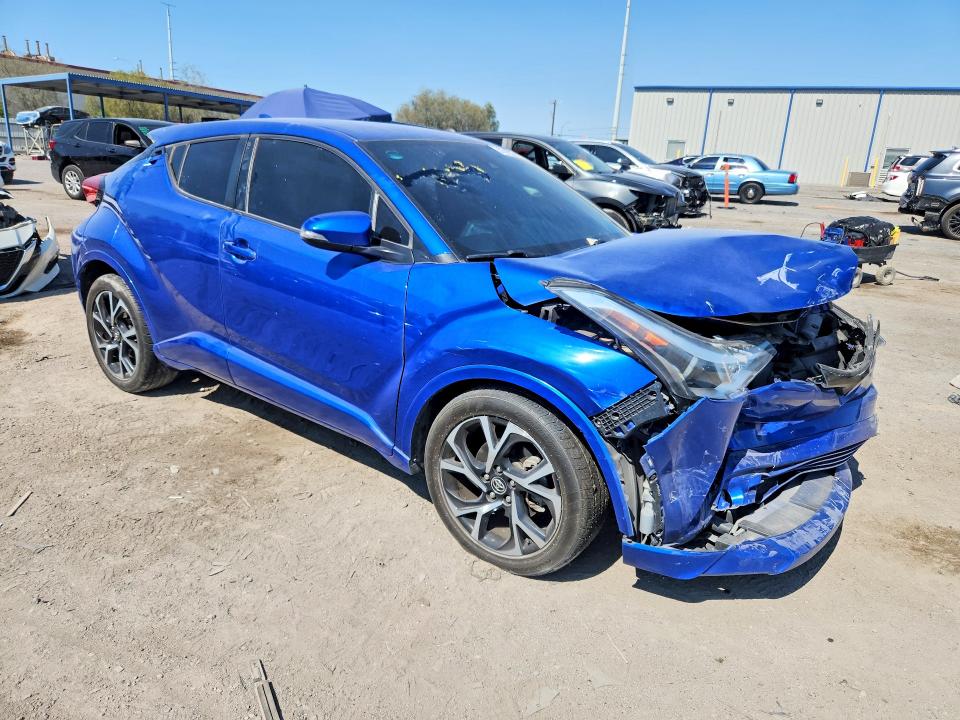 2018 Toyota C-hr VIN NMTKHMBXXJR011586 COPART salvage auction — FRONT END, Nv - Salvage Title, sold $3,850 on 2026-07-02 (photo 4)