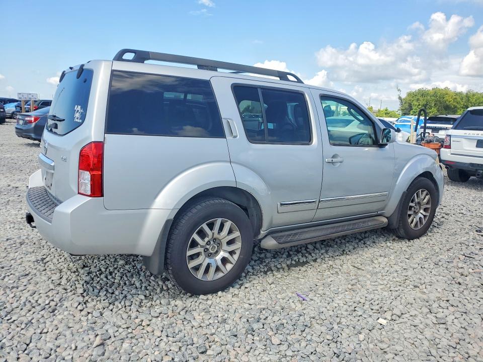 2012 Nissan Pathfinder VIN 5N1AR1NN3CC610249 COPART salvage auction — FRONT END, Fl - Certificate Of Title (P), sold $350 on 2026-07-08 (photo 3)