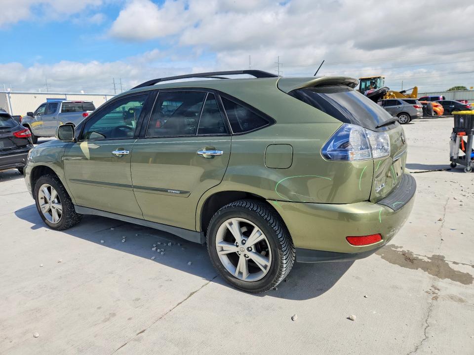 2008 Lexus Rx VIN JTJGW31U382008395 COPART salvage auction — REAR END, Tx - Salvage Vehicle Title, sold $2,300 on 2026-07-14 (photo 2)