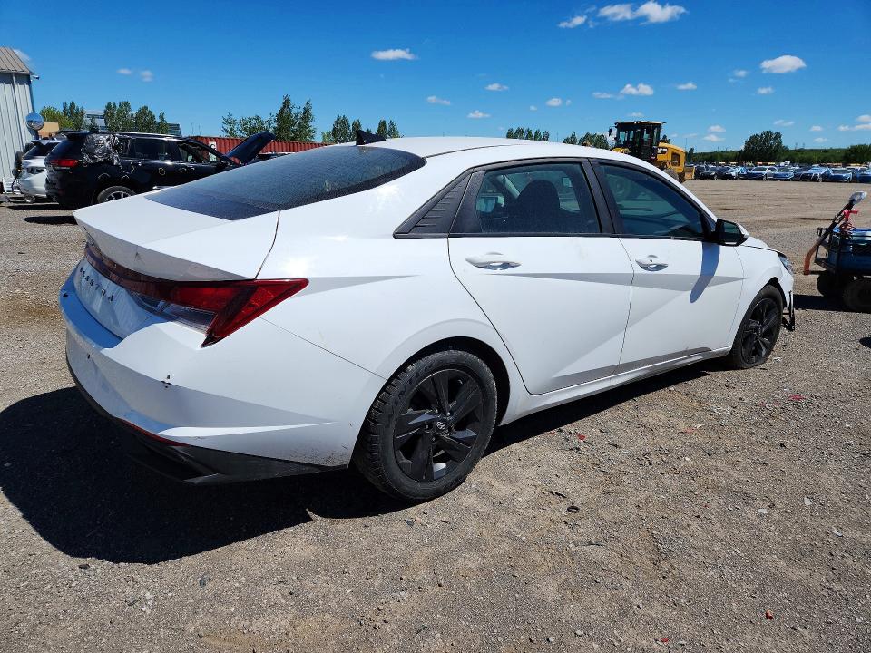 2021 Hyundai Elantra VIN KMHLM4AG9MU167522 COPART salvage auction — FRONT END, On - Permit No Brand - Unfit, sold $4,550 on 2026-07-02 (photo 3)