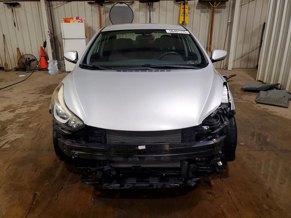 2016 Hyundai Elantra VIN KMHDH4AE2GU544137 COPART salvage auction — FRONT END, Pa - Certificate Of Salvage, sold $1,300 on 2026-07-10 (photo 5)