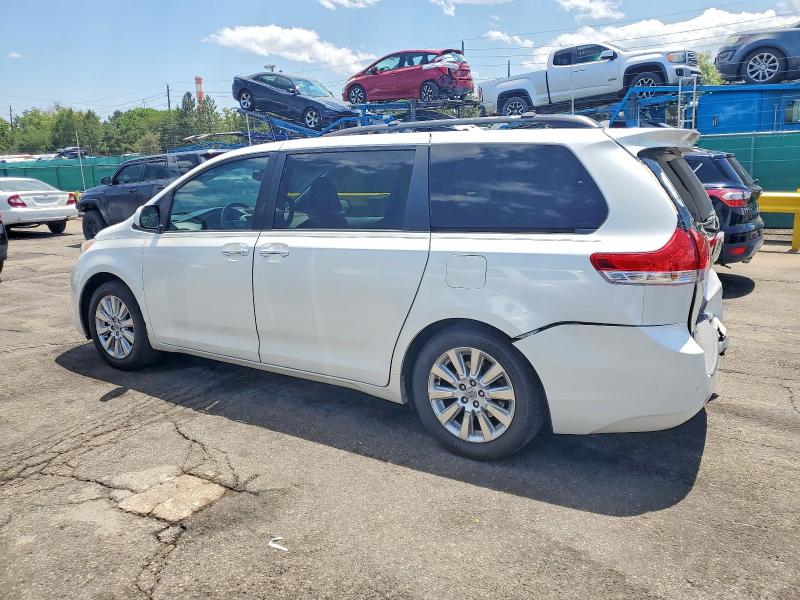 2012 Toyota Sienna VIN 5TDYK3DC1CS191979 COPART salvage auction — REAR END, Co - Public - Salvage Title, sold $2,650 on 2026-07-14 (photo 2)