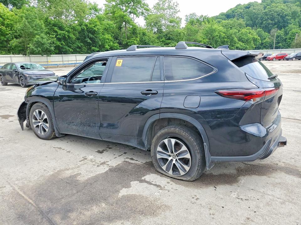 2024 Toyota VIN 5TDKDRBH8RS535432 COPART salvage auction — FRONT END, Pa - Certificate Of Salvage, sold $8,100 on 2026-07-16 (photo 2)