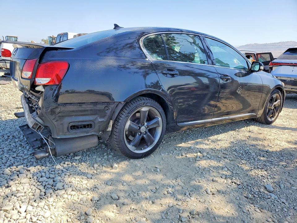 2010 Lexus Gs 350 VIN JTHBE1KS9A0049390 COPART salvage auction — REAR END, Ca - Salvage Certificate, sold $675 on 2026-07-07 (photo 3)