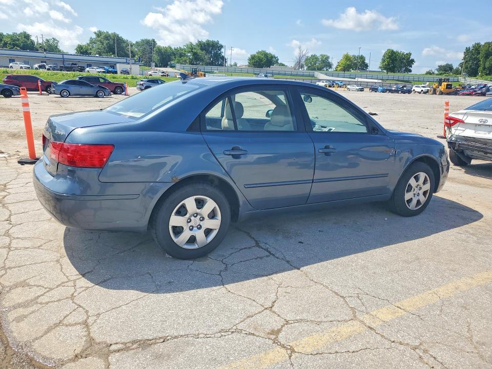 2009 Hyundai Sonata VIN 5NPET46C79H494265 COPART salvage auction — SIDE, MO - SALVAGE CERTIFICATE OF TITLE, sold $250 on 2026-07-24 (photo 3)