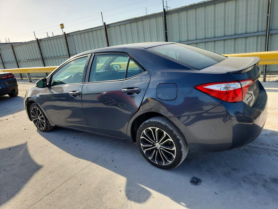 2016 Toyota Corolla VIN 5YFBURHE9GP507545 COPART salvage auction — SIDE, Tx - Certificate Of Title (P), sold $5,200 on 2026-07-07 (photo 2)