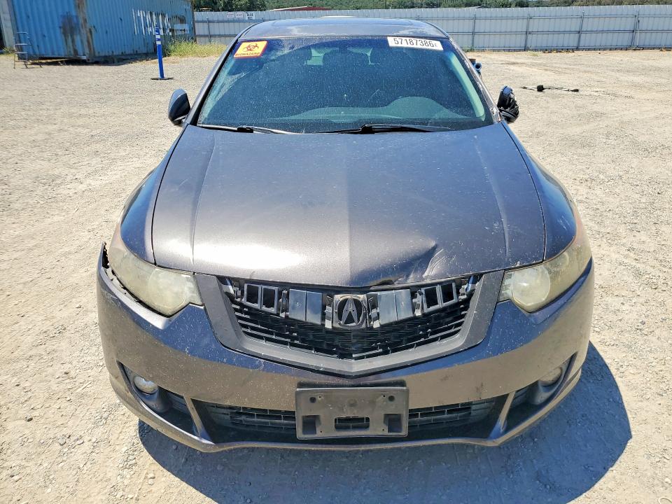 2009 Acura Tsx VIN JH4CU25649C020465 COPART salvage auction — FRONT END, Ca - Salvage Certificate, sold $500 on 2026-07-10 (photo 5)