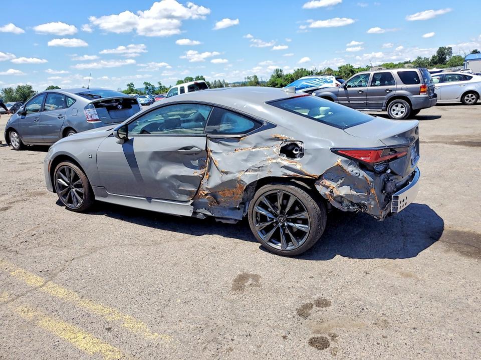 2025 Lexus Rc 350 VIN JTHGZ5DC5S5013207 COPART salvage auction — SIDE, PA - CERTIFICATE OF SALVAGE, sold $14,400 on 2026-07-17 (photo 2)