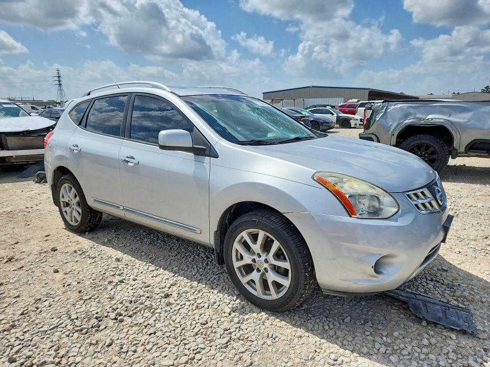 2011 Nissan Rogue VIN JN8AS5MV4BW687201 COPART salvage auction — FRONT END, Tx - Salvage Vehicle Title, sold $1,299 on 2026-07-18 (photo 4)