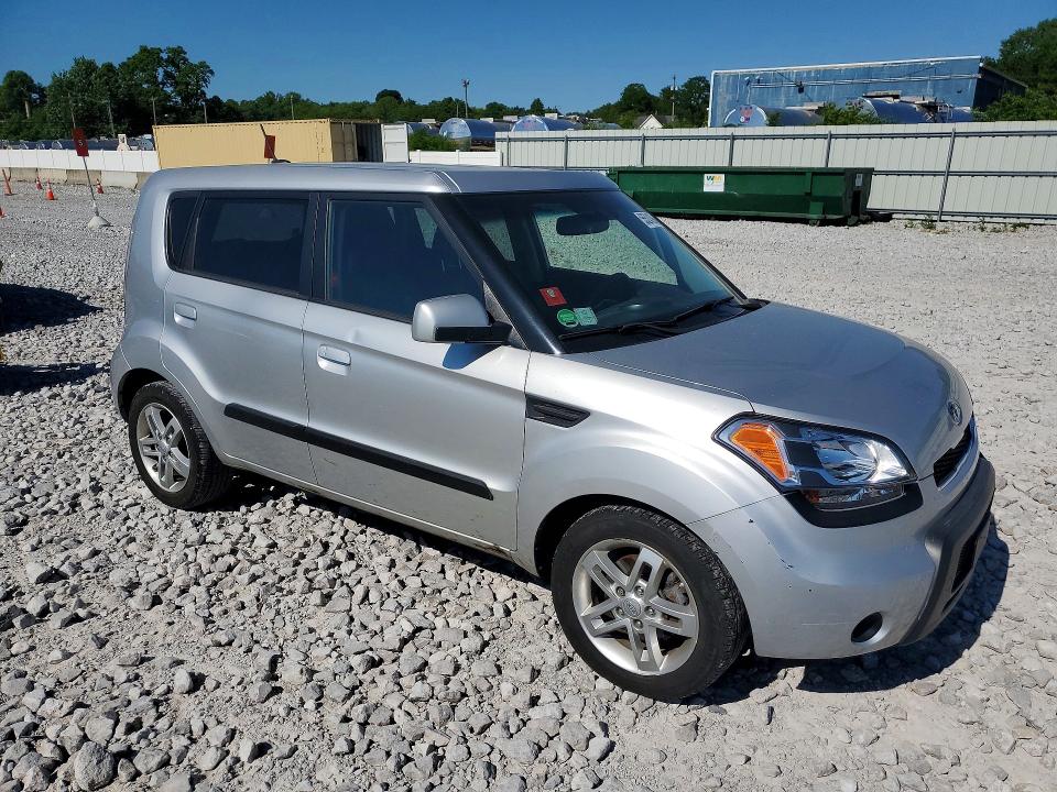 2010 Kia Soul VIN KNDJT2A21A7702974 COPART salvage auction — FRONT END, Oh - Cert Of Title-Salvage, sold $800 on 2026-07-10 (photo 4)