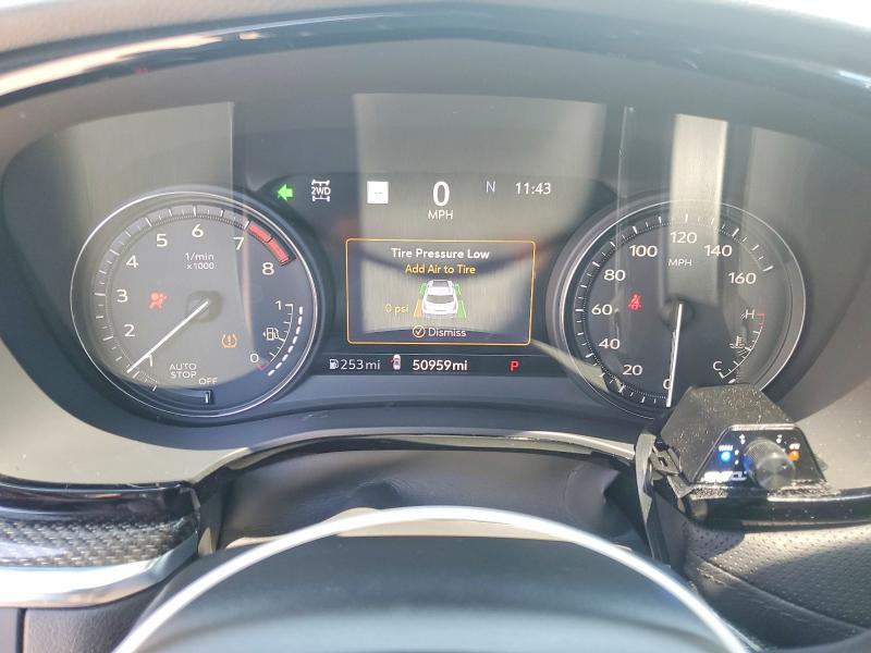 2021 Cadillac VIN 1GYKNGRS2MZ189964 COPART salvage auction — FRONT END, Nv - Salvage Title, sold $5,100 on 2026-07-30 (photo 9)