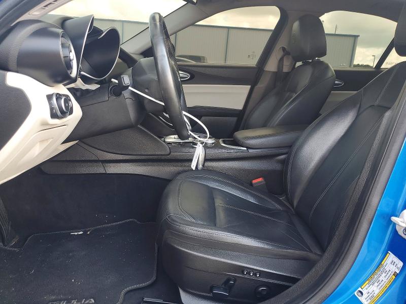 2021 Alfa romeo VIN ZARFAMAN4M7645875 COPART salvage auction — FRONT END, Fl - Cert Of Title Slvg Rebuildable, sold $5,700 on 2026-07-20 (photo 7)